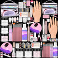 Acrylic Nail Kit for Beginners with UV Light & Drill - Nail Art Supplies