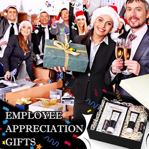 15 Pack Christmas Appreciation Lip Balm & Hand Cream Gift Set - Teacher & Employee