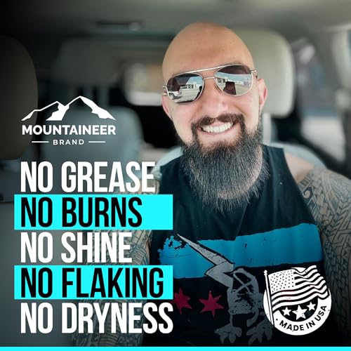 Mountaineer Brand Natural Scalp & Face Moisturizer 2oz - 2 Pack for Bald Men