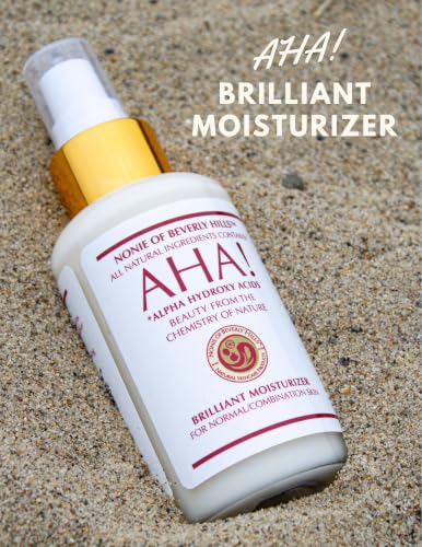 Natural AHA Moisturizer for Normal & Combo Skin with Organic Fruit Extracts