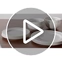 Mikasa Ciara 16-Piece Dinnerware Set Service for 4 - Brown Box Variation