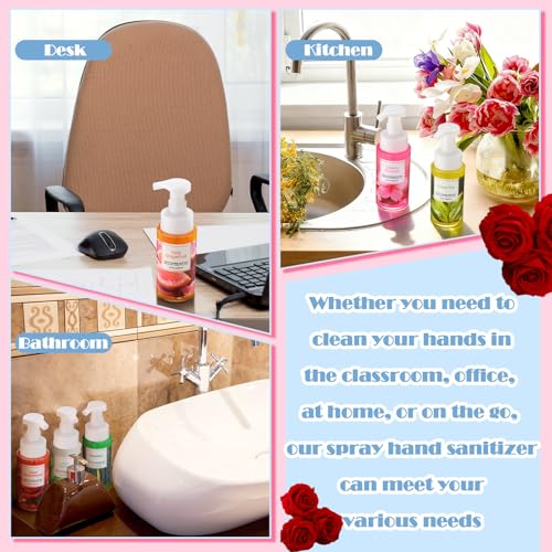Spring Foaming Hand Soap with Pump Set - Moisturizing, 6 Bottles, 8.75oz
