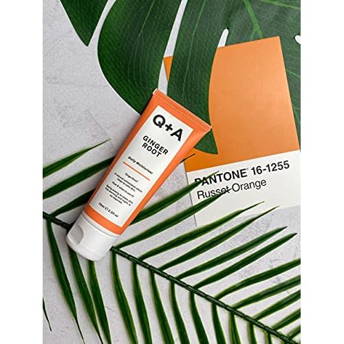 Q+A Ginger Root Daily Moisturizer. A calming face moisturizer packed with antioxidants. 75ml/2.5fl.oz