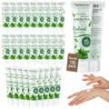 100 Pack Green Tea Travel Size Body Lotion 1 oz Dry Skin Moisturizer with Flip Cap for Extra Dry Skin, for Inns and Hotels, Offices, Airlines, Gyms and More