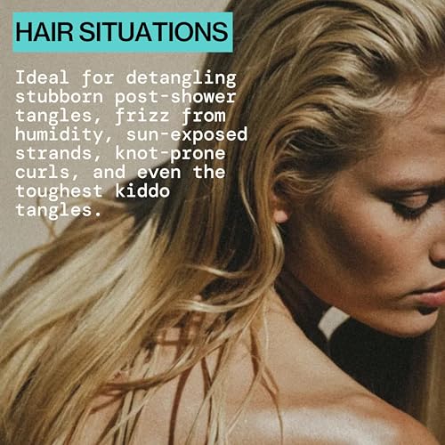 Pacifica Coconut Milk Hair Detangler Spray ? Leave-In Conditioning Elixir for Tangle-Free Hair ? Instantly Detangles Knots, Adds Shine & Moisture, Prevents Breakage & Frizz ? Vegan & Cruelty-Free | Vegan, Cruelty-Free