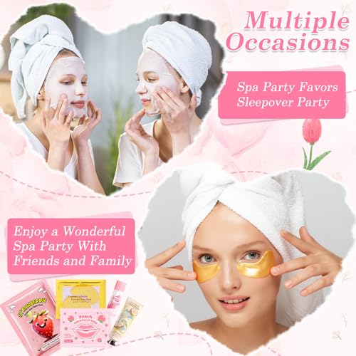 90 Pieces Spa Party Supplies Kit for Girls and Women - Favors, Masks, Lotion & Gift Bags (Variation of THIS listing)