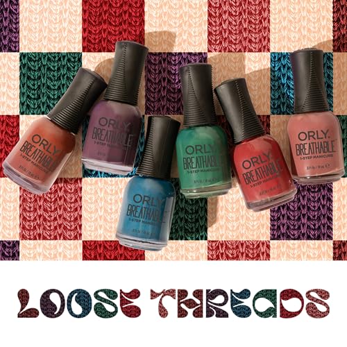 Orly Breathable Nail Polish Loose Threads Collection | Dusty shades for Fall and Winter (Fleece to Meet You, 0.6 fl oz)