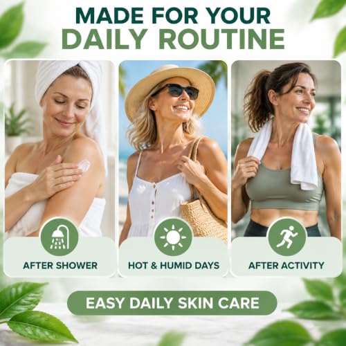 Intertrigo Relief Cream for Women - Skin Fold Barrier & Moisture Protection, 2 oz - Variation 2