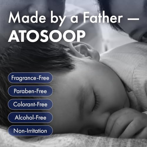 ATOSOOP 365 Barrier Cream with 5% Panthenol & Ceramide for Sensitive Dry Skin