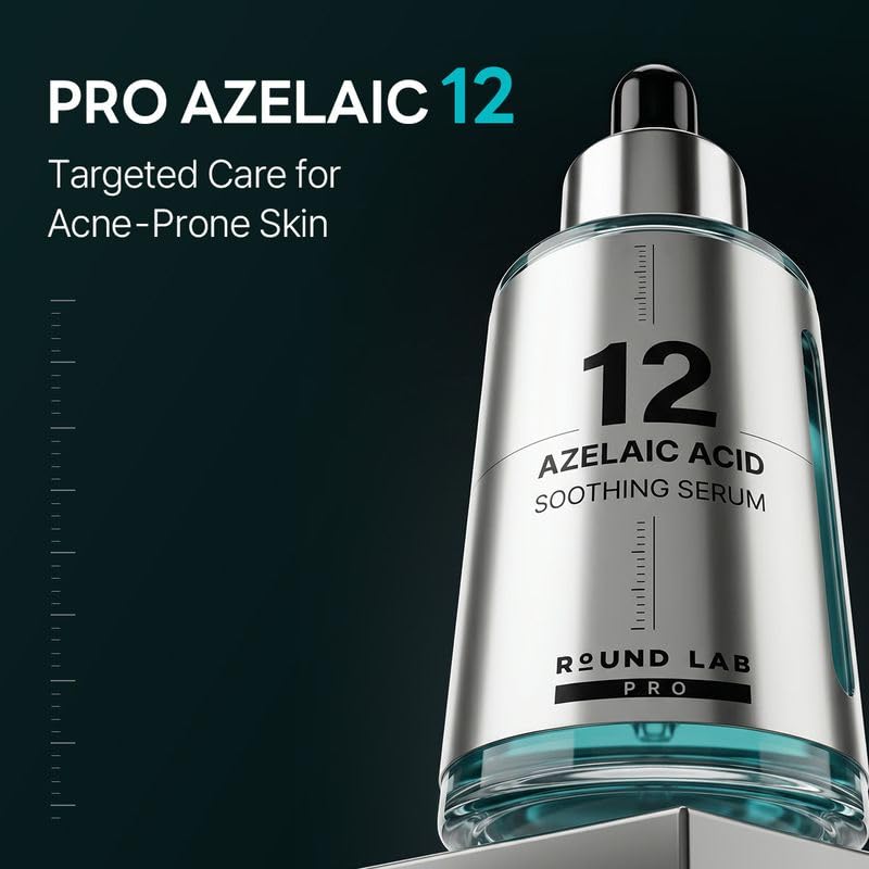 Azelaic Acid Serum 12% for Rosacea & Acne Prone Skin - Soothing & Brightening