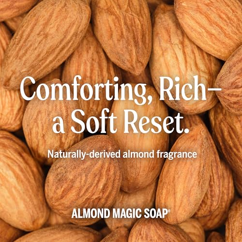 Dr. Bronner's Almond Castile Liquid Soap Refill 1 Gallon (128 Fl Oz) - Organic & Fair Trade