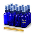 Glass Spray Bottles for Essential Oils & Perfumes, Refillable 2oz Set of 12