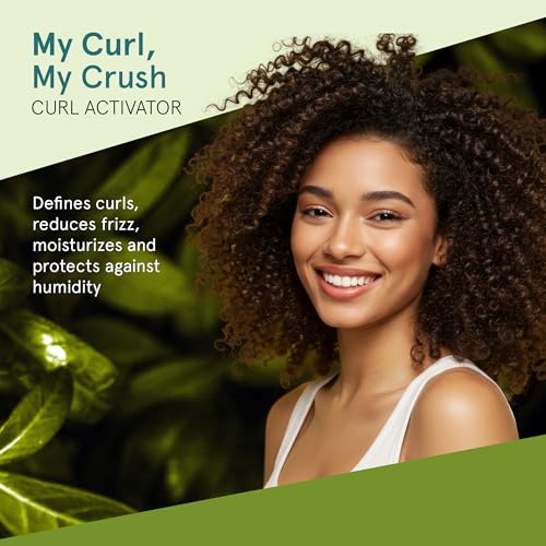 INOAR Meu Cacho Meu Crush Curl Activator with Plant-Based Collagen & Vitamin E for Enhanced Curl Definition & Hydration, 6.7 fl.oz
