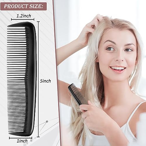 Bulk Hair Combs Set - 200 Individually Wrapped Pocket & Travel Comb