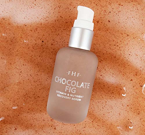 Hydrating Face Serum with Figs, Cocoa & Vitamins - Rejuvenates Skin