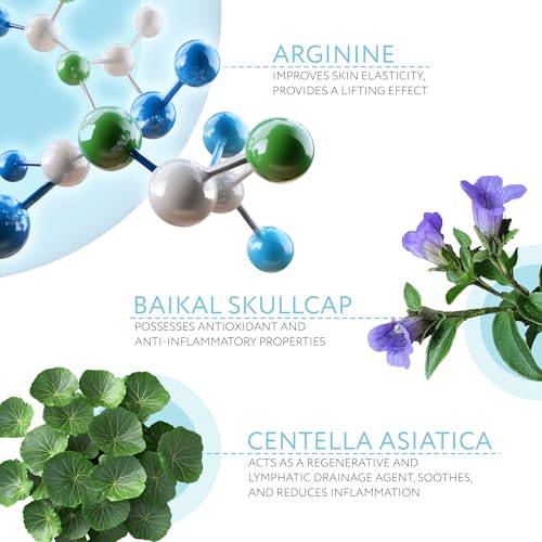 Name Skin Care Korean Carboxy CO2 Therapy Face & Neck Mask Set of 5 - Hydrating Oxygen Carboxytherapy Skincare Sheet Masks - Moisturizing Anti Aging Pore Tightening Brightening Facial Treatment Gel