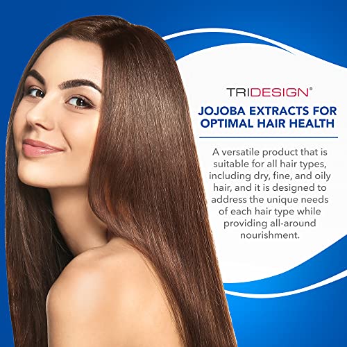 TRIDESIGN Moisturizing Anti-Thinning Hair Shampoo 32oz for Thickening & Volume