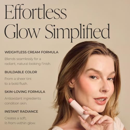 Arbonne Cheek Tint Blush - Pinched Shade, Buildable & Radiant Finish