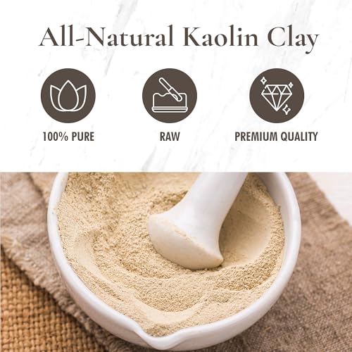 Moroccan Rhassoul Clay Powder for DIY Face Masks Hair Masks & Body Care - 1 lb