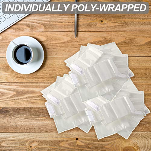 Disposable Headbands for Facials Spa Hair Bands - White 90 Pack