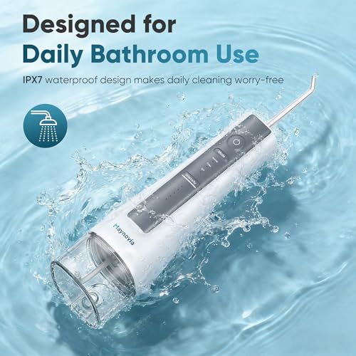 Cordless Water Flosser with U-Shaped Tip, 350ml Tank, 3 Modes, Travel Ready