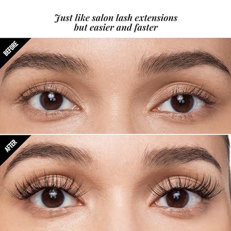 i?ENVY Extended Bond & Seal for False Lash Clusters & Strip Lash, Dual-Ended Lash Glue Adhesive for Light & Clean DIY Extension, Non-Damaging & Residue Free, All Day Wear with Biotin & Vitamin E