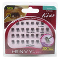 KISS Envy Trio Short False Eyelash Pack - 3 Pairs, Easy Application