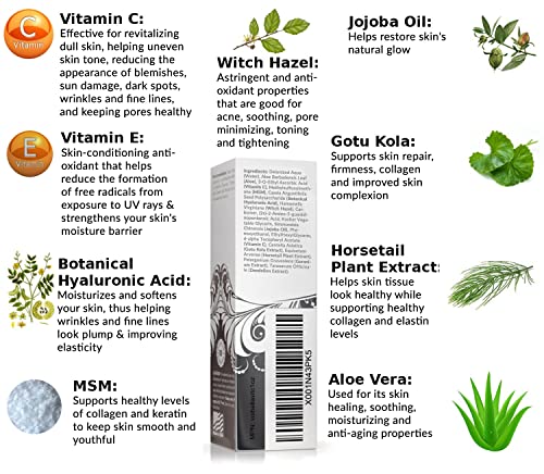 Anti-Aging Vitamin C Serum for Face - Skin Rejuvenation & Brightening