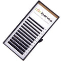 Bottom Lash Extension J Curl 0.07mm Mix4-7mm 4mm 5mm 6mm 7mm Black Color Bottom Lash Extensions, Professional Supplies for Lash Techs (Bottom-J-0.07, 4-7mm)