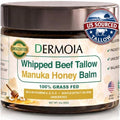 Unscented Grass-Fed Beef Tallow & Honey Balm - 3 Oz Whipped Moisturizer for Dry Skin - Variation of THIS listing