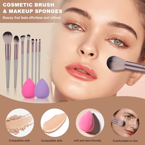 Large Makeup Kit for Teens and Women Full Set Eyeshadow Lip Foundation Gift