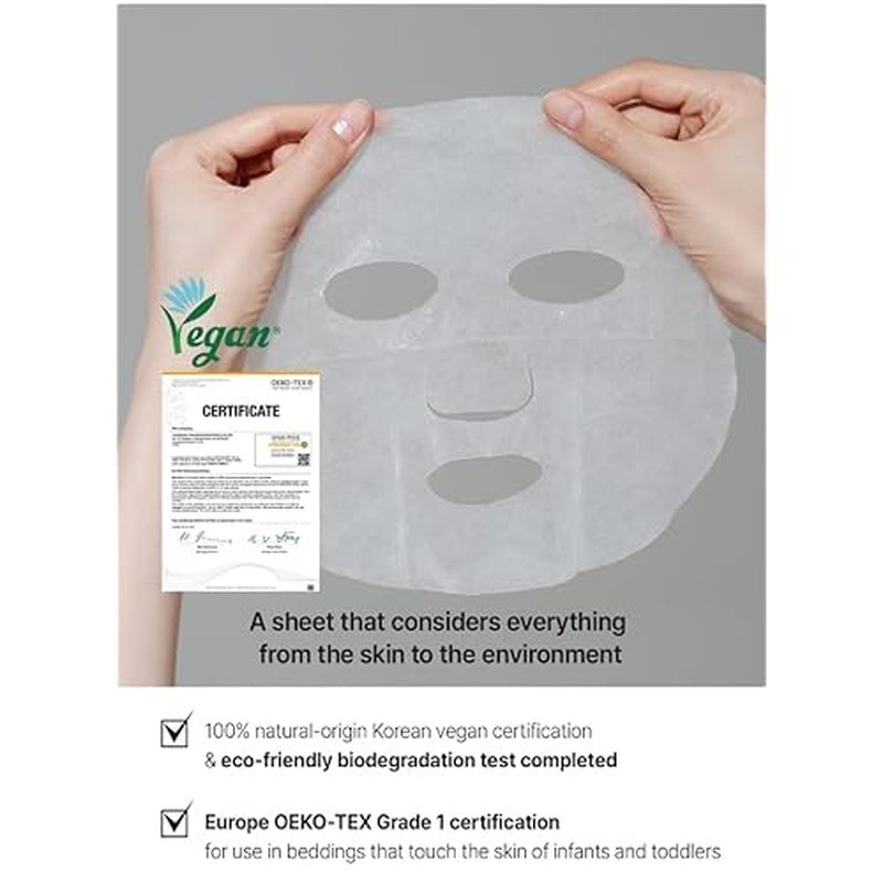 Fation Real Fit Mask, 5 Pack (Heartleaf Calming)
