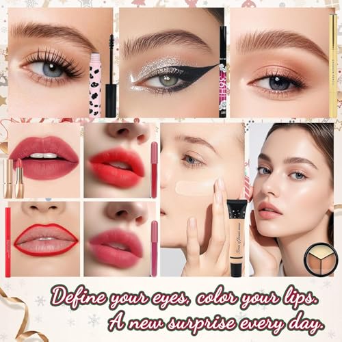 Obmyllax Hot Pink Makeup Advent Calendar 2025 — 24 Beauty Surprise Gifts
