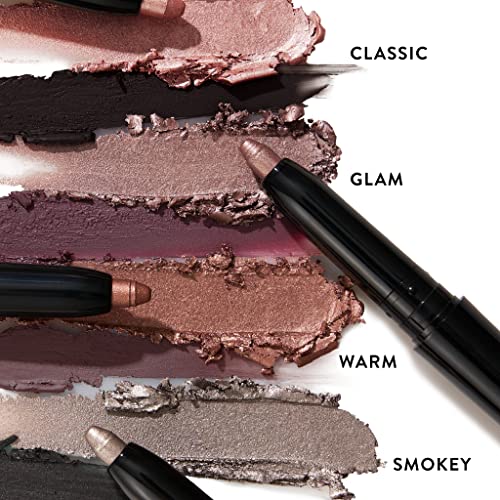 Laura Geller Swipe-n-Line Eyeshadow & Liner Duo Glam - Smokey Purple & Rich Plum