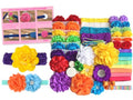 Rainbow Baby Shower Headband Kit — makes 30 headbands with felt, flowers & elastic