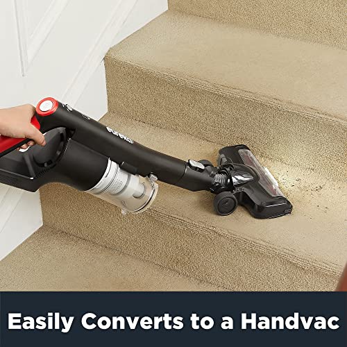 Eureka NEC101 Cordless Lightweight Vacuum Cleaner, 2-in-1 Stick & Handheld, Rose Red