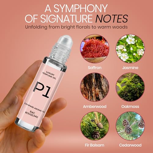 P Series Impression Perfumes for Women ? Travel Friendly Roll-on Perfume Oils Based on Iconic Designer & Luxury Scents, Long-Lasting Women¡¯s Fragrances (1 - Pack, (P1))