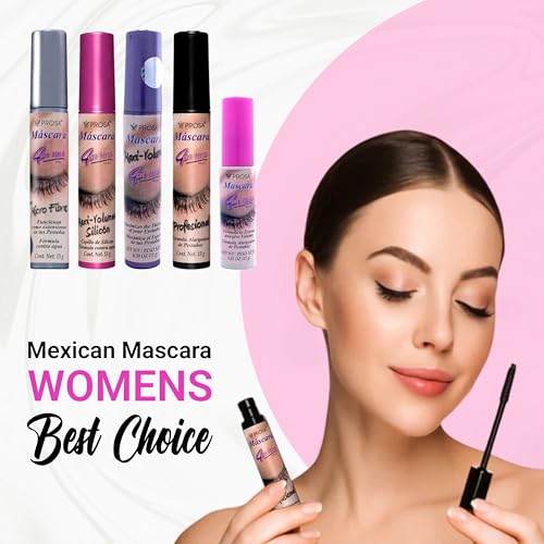 Mascara Set for Volume & Length - 5 Pack Deep Ebony Lash Makeup