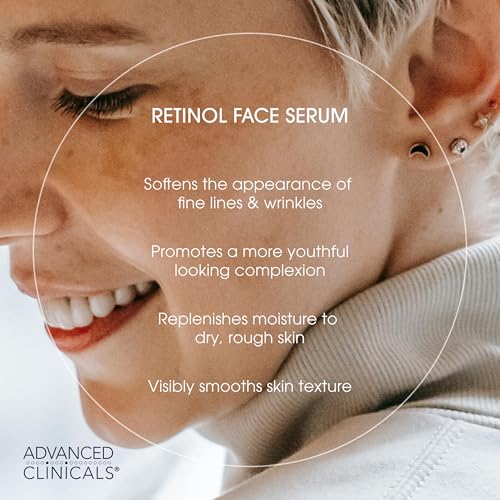 Retinol, Collagen & Vitamin C Face Serum Set - 1.75 Fl Oz 3-Piece