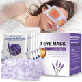 Lavender Steam Eye Mask 30 Pack - Warm Compress for Dry Eyes & Relaxation