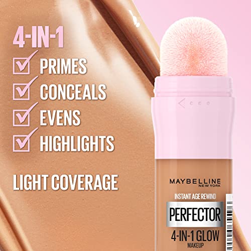 Maybelline Instant Age Rewind 4-in-1 Glow Makeup Deep 0.68 Fl Oz Pack of 2