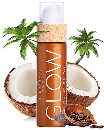 Shimmer Body Oil with Organic Ingredients - Hydrating Bronze Glow 110ml