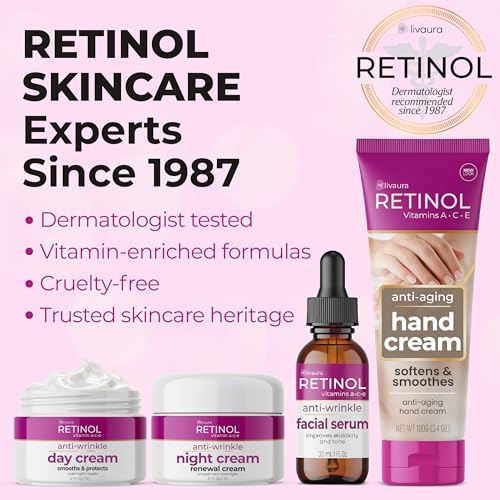 Retinol Eye Cream for Firming & Brightening - Reduces Dark Circles & Wrinkles