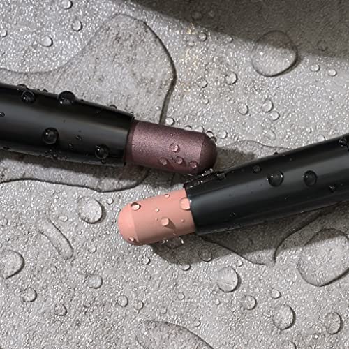 Waterproof Eyeshadow Stick Duo - Smoky Amethyst & Putty Matte, Cruelty-Free