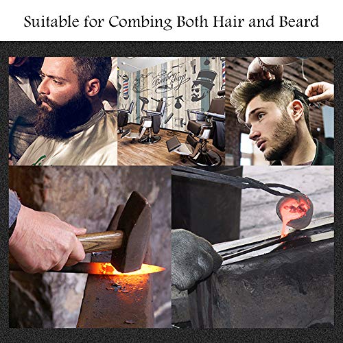 Folding Pocket Moustache Shaping Comb