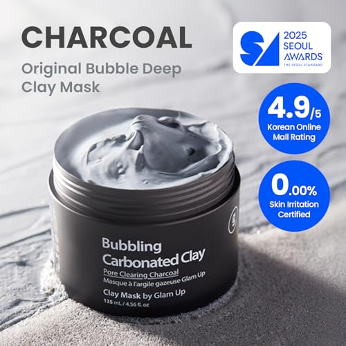 Carbonated Clay Mask for Face Deep Cleansing & Rejuvenation 135ml