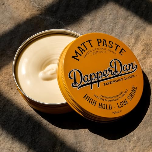 High Hold Matte Hair Paste for Men - 3.38 oz Barber-Grade Styling Paste