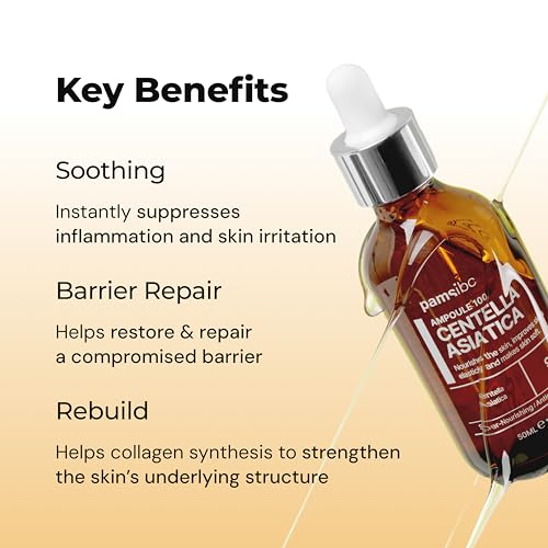 Centella Asiatica Serum 950,000ppm Cica Extract for Sensitive Skin - Fragrance-Free, Non-Greasy, 50ml