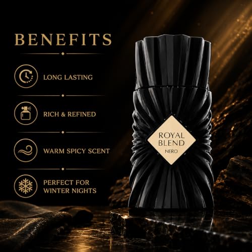 Royal Blend Nero EDP Fragrance 100ml - French Avenue, Extrait de Parfum
