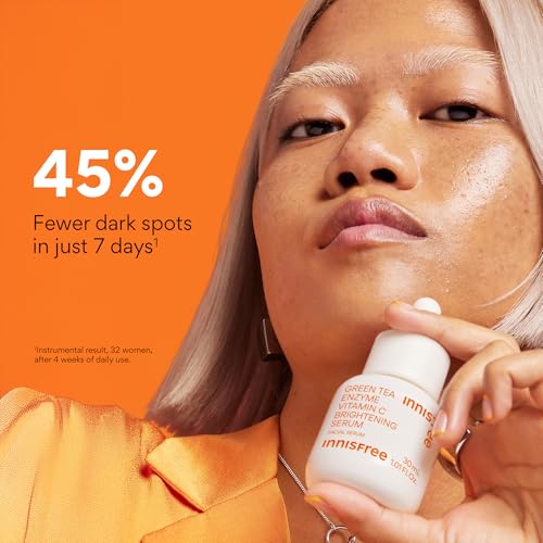 Vitamin C Brightening Face Serum with Green Tea Enzyme 30ml - Radiance & Dark Spot Corrector